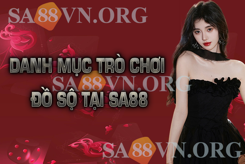 Giao diện trang chủ sa88